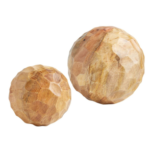 Boules en bois naturel brut en gros pour l'artisanat, lisses, petites sphères décoratives en bois pour le bricolage, ornements écologiques - Product Image 3