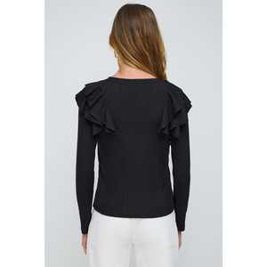 Blusa con Mangas con Volantes - Product Image 5