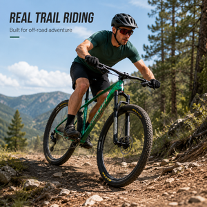Bicicleta de Montaña de 27.5/29 Pulgadas, 12 <span class=keywords><strong>Velocidades</strong></span>, Frenos de Disco Hidráulicos, Neumáticos Maxxis 29x2.1, Manillar Integrado de Carbono, OEM - Product Image 2