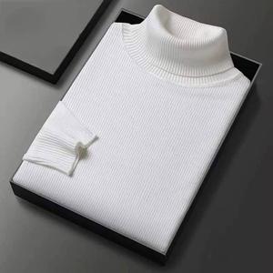 T-shirt à col montant en coton 100% pour homme Respirant Col rond uni Motif imprimé uni Fil court Teint en fil Techniques de lavage - Product Image 1