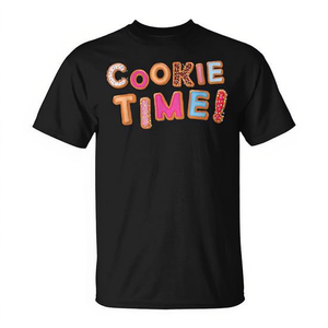 Humorous Baker T-Shirt with <b>Cookie</b> Design <b>for</b> Promotional <b>Gift</b> <b>for</b> <b>Cookie</b> Time - Product Image 2