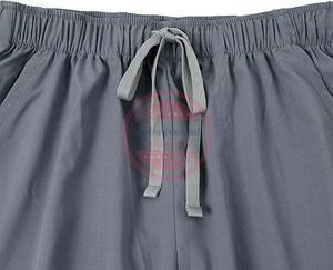 Uniforme d'hôpital professionnel unisexe Ensemble de gommage médical tissé Top et pantalon pour hommes et femmes - Product Image 6