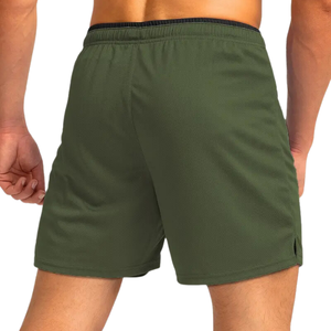 กางเกงว่ายน้ำผ้าฝ้ายระบายอากาศได้ดีแห้งเร็วสำหรับผู้ชายกางเกงขาสั้นเล่นกีฬาแบบขากว้างสำหรับใส่ไปยิมระบายอากาศได้ดีโลโก้ออกแบบได้ตามต้องการ - Product Image 2