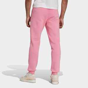 Pantalon de survêtement homme décontracté coupe cintrée 70% coton 30% polyester recyclé séchage rapide essentiel respirant rose - Product Image 3