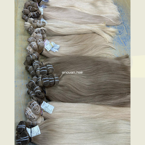 Extensiones de Cabello Vietnamita Sedoso con Técnica Eslava para Tejido de Cabello Humano, Distribución al por Mayor - Product Image 4