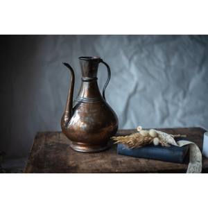 Pichet en laiton vintage en gros des années 1970, cruche à eau allemande, aiguière en laiton antique, décor à la maison rustique - Product Image 2