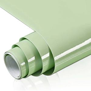 Adsorción de sonido sin aire, color sólido suave, autoadhesivo, película decorativa de PVC, parte trasera pegada, lámina de vinilo de color puro para muebles - Product Image 6