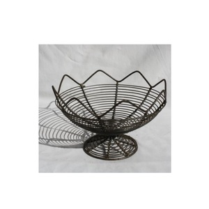 Kitchen Accessories Fruit <b>Storage</b> <b>Basket</b> Finest Quality Metal <b>Wire</b> Fruit <b>Basket</b> Custom Metal Fruit <b>Basket</b> in Cheapest Price - Product Image 2