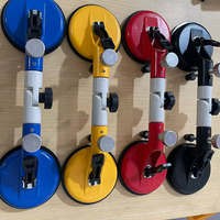 Ventosa Manual con Bomba de Mano Desmontable, Herramienta Multifunción de Nivelación por Tensión para Manipulación de Losas de Azulejos, Mármol y Granito