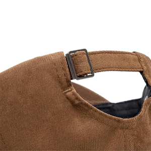 หมวกเบสบอลแบบคลาสสิก 6 แผง ทรงเตี้ย ปรับขนาดได้ สำหรับผู้ชายและผู้หญิง หมวกทรัคเกอร์ผ้าฝ้าย หมวกแก๊ปแบบเรียบ สีพื้น ขายส่งตามสั่ง - Product Image 5