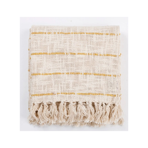 Plaid de canapé en chenille acrylique rouge chaud haute densité (GSM) 70x90 pouces avec franges, conçu pour les acheteurs ayant besoin de textiles durables et de qualité supérieure - Product Image 3