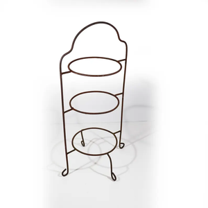 Support en fer pour assiettes décoratives, design tendance, finition design, pour une présentation artistique à domicile, améliorant l'accentuation visuelle des assiettes décoratives - Product Image 6