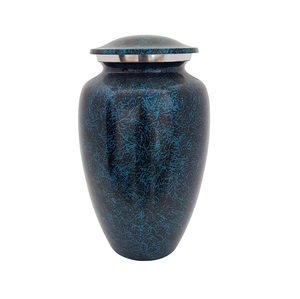 Urna para adultos de cremación de aluminio de nuevo diseño Simple para urna funeraria de recuerdo de cenizas humanas con la mejor calidad - Product Image 2