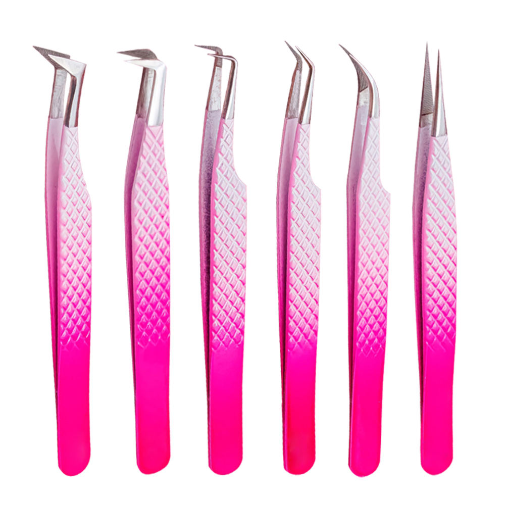 ขาวชมพู ปลายสีเงิน