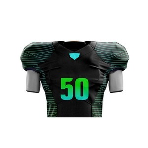 Uniformes de fútbol americano con un diseño único, mangas cortas transpirables y técnicas impresas a precio de fábrica - Product Image 4