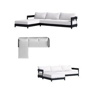 Juegos de sofás de madera de teca para sala de estar, sofás seccionales de madera para hoteles, villas, apartamentos y salas de estar de oficina, madera de teca Premium - Product Image 3