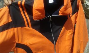 Chaqueta de poliéster Cortavientos de poliéster Impermeable 100% Poliéster Impermeable Transpirable con logotipo personalizado, - Product Image 4