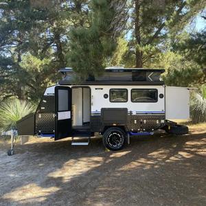 Standard Overland Travel Trailer Garantie de qualité Hard Top Caravan House RV Trailer Travel Caravan à vendre - Product Image 1