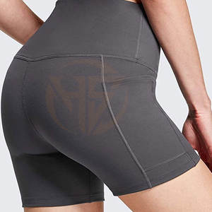 Pantalones Cortos Deportivos de Nuevo Estilo de Secado Rápido Hechos en Spandex/Nailon, los Más Vendidos, Diseña Tus Propios Pantalones Cortos Deportivos para Mujer en Existencia - Product Image 3