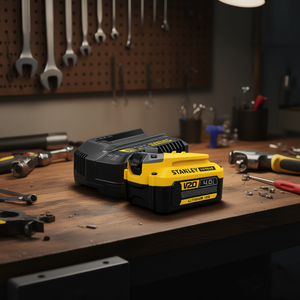 Ensemble de chargeurs de batterie Stanley 18V, accessoires pour outils électriques - Product Image 3