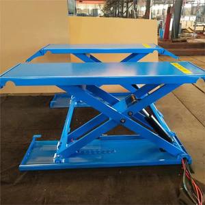 Approvisionnement optimal pour un ensemble de pont élévateur à quatre poteaux et d'alignement des roues, comprenant un pont élévateur hydraulique à quatre poteaux à 3 niveaux. - Product Image 5