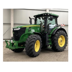 Tractor de ruedas usado de segunda mano, 4x4, John Deere, 120 CV, con equipo agrícola, tractor agrícola - Product Image 1