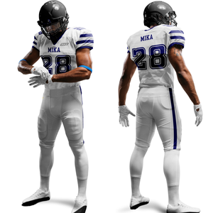 Uniforme de football américain personnalisé pour hommes, respirant, grande taille, sublimation personnalisée, short à séchage rapide, antibactérien, pantalon en jersey - Product Image 6