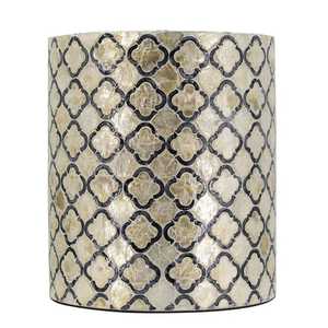 Taburete/Mesa de Incrustaciones de Hueso Pulido Hecho a Mano, Diseño Moderno, Ecológico, Multifuncional para Decoración del Hogar, Regalo de Diwali, Forma Personalizada - Product Image 2