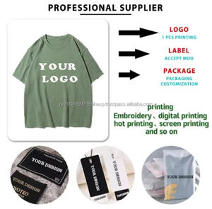 Camiseta de algodón de alta calidad para hombre con estampado, camiseta de último diseño, impresión personalizada, camisetas en blanco de algodón 100% - Product Image 6