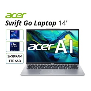 Nueva Laptop Acer Swift Go de 14 Pulgadas, Intel-Core Ultra 7 155H, 16 GB de RAM, 1 TB SSD - Product Image 1