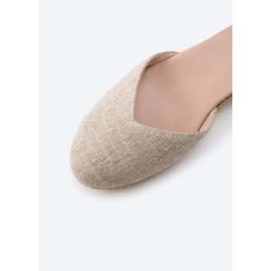 Pubol in tela in edizione limitata espadrillas sandali Premium con elegante Design a zeppa - Product Image 6