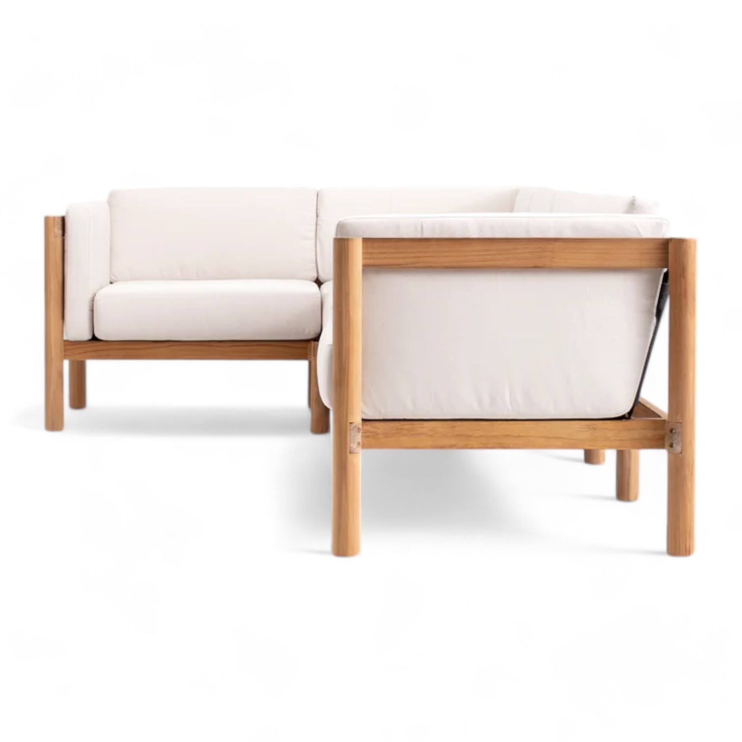 ไม้สักขัดเรียบ