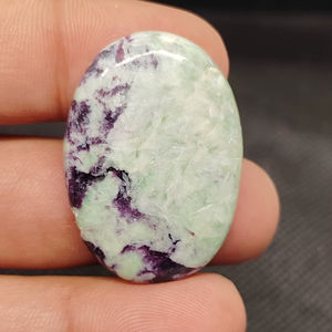 Piedra de Kammererita UDGEMS de Alta Calidad, Gema Natural Suelta Verde y Azul para la Fabricación de Joyas - Product Image 1