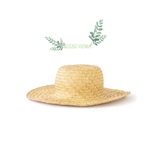Chapeaux de paille souples en gros pour le voyage et le cyclisme, 100 % naturels, unisexes pour adultes, de Eco2go Vietnam - Product Image 6