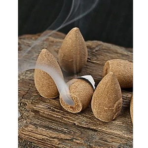 Premium Backflow Oud <b>Incense</b> <b>Cones</b> Natural Agarwood Fragrance For Home Decor - Product Image 4