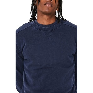 Venta al por mayor High Street Men's Gym Shorts Heavyweight Cotton Fleece Transpirable Sports Sweat Shorts Eco-Friendly Solid Worsted - Product Image 5