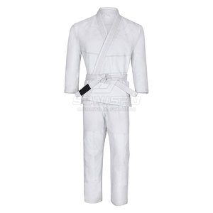 Traje de BJJ GI de diseño personalizado de alta calidad para entrenamiento de MMA, la mejor ropa de artes marciales al por mayor con diseño de logotipo propio - Product Image 4