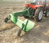 Lame de niveleuse hydraulique arrière pour le nivellement des terres agricoles, le déchiquetage des débris de chantier, le remblaiement des fossés et le déneigement.