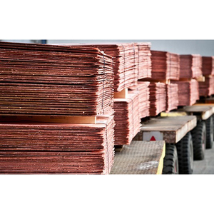 Cátodo de cobre electrolítico Premium 99.99% Exportación a granel, precio de fábrica y estándar LME - Product Image 1