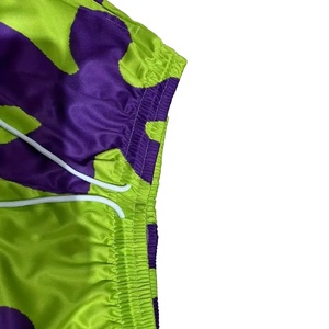 Pantalones cortos estampados informales personalizados para hombre al por mayor, moda de verano para la playa, servicio OEM de alta calidad, cintura elástica de secado rápido, cintura alta | - Product Image 6