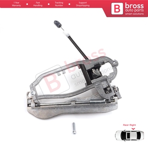 Support de poignée de porte de voiture BDP996, boîtier de poignée arrière droite 51228243636 pour X5 E53 2000-2006 - Product Image 2