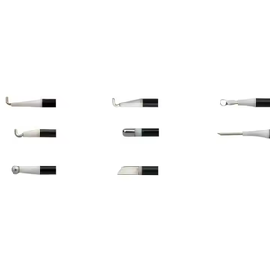 OMI Instrument médical réutilisable Coagulation électrique monopolaire chirurgical laparoscopique crochet d'électrode en acier inoxydable certifié CB - Product Image 3