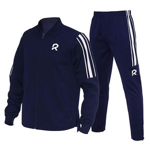 Chándales de gran tamaño de algodón con serigrafía personalizada Unisex de dos piezas en blanco cálido conjunto de sudaderas con capucha y joggers personalizados - Product Image 5