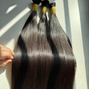 Soldes!!! Produits chauds 100% cheveux humains naturels os droits cheveux lisses de couleur naturelle au prix de gros - Product Image 1