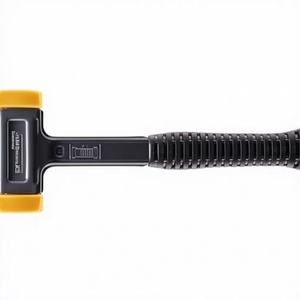 Soft-Faced <b>Hammer</b> 300mm Length 30x40mm Head Non-Recoiling Medium-Hard Polyurethane Yellow HALDER - Product Image 3