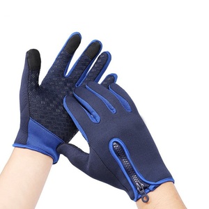 Gants de cyclisme thermiques d'hiver confortables unisexes, imperméables et antidérapants, gants d'équitation meilleure qualité, réglables et décontractés - Product Image 1