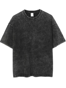 2025 Plus Size Washed Vintage <b>T</b>-<b>Shirts</b> Street Hip Hop Retro <b>Punk</b> Unisex Harajuku Casual Breathable Summer Button Velour Half - Product Image 6