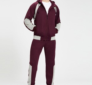 Conjunto Deportivo de 2 Piezas Personalizado para Hombre, Estilo Vintage, para Invierno, Antibacteriano, Transpirable, Hecho de Poliéster/Algodón con Logotipo Frontal - Product Image 3