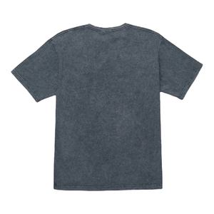 T-shirt unisexe de luxe tendance, style vintage, délavé à l'acide, délavé, ample, 100% coton, avec logo sur le devant, streetwear - Product Image 5