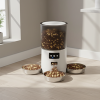 Distributeur automatique de nourriture pour chats et chiens - Autocollant intelligent - WIFI - Contrôle à distance - 6L